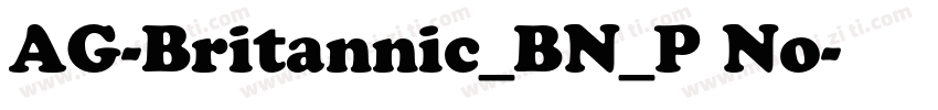 AG-Britannic_BN_P No字体转换